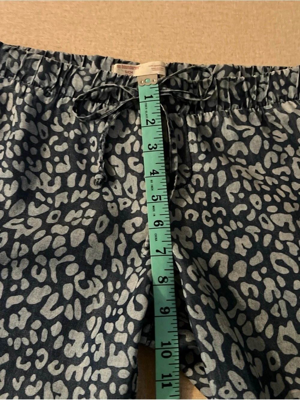 No Boundaries Leopard Print Lounge Pants Juniors Size S/CH 3-5